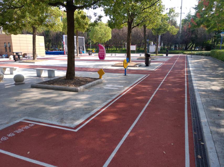 廣富林街道廣富林路市民健身步道