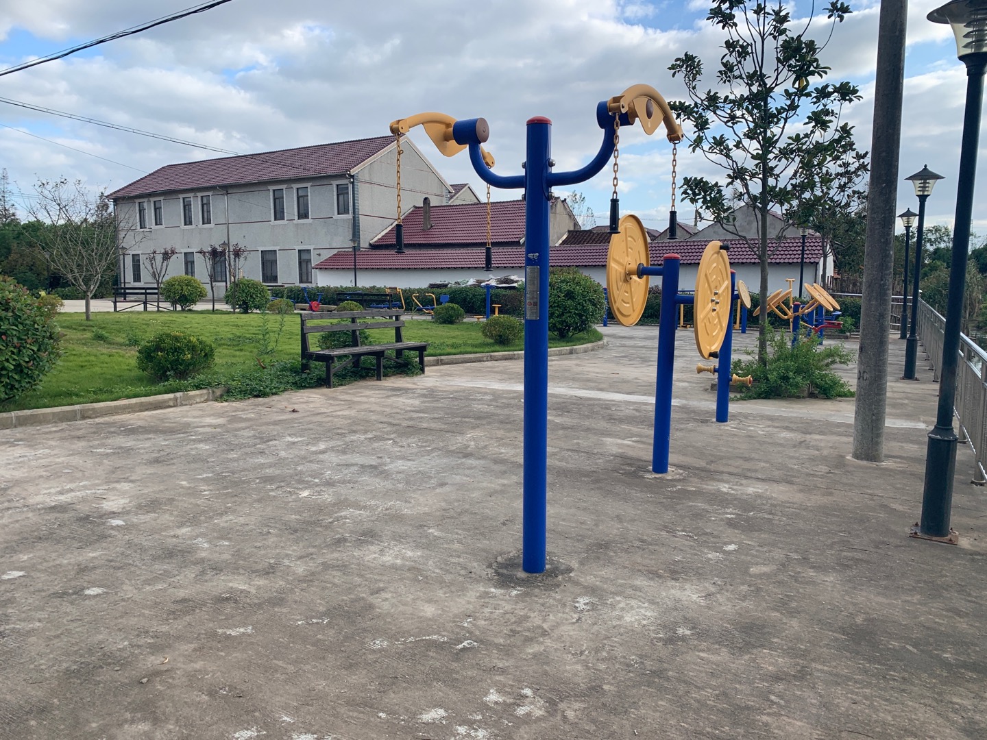 豎河村美麗鄉(xiāng)村健身點