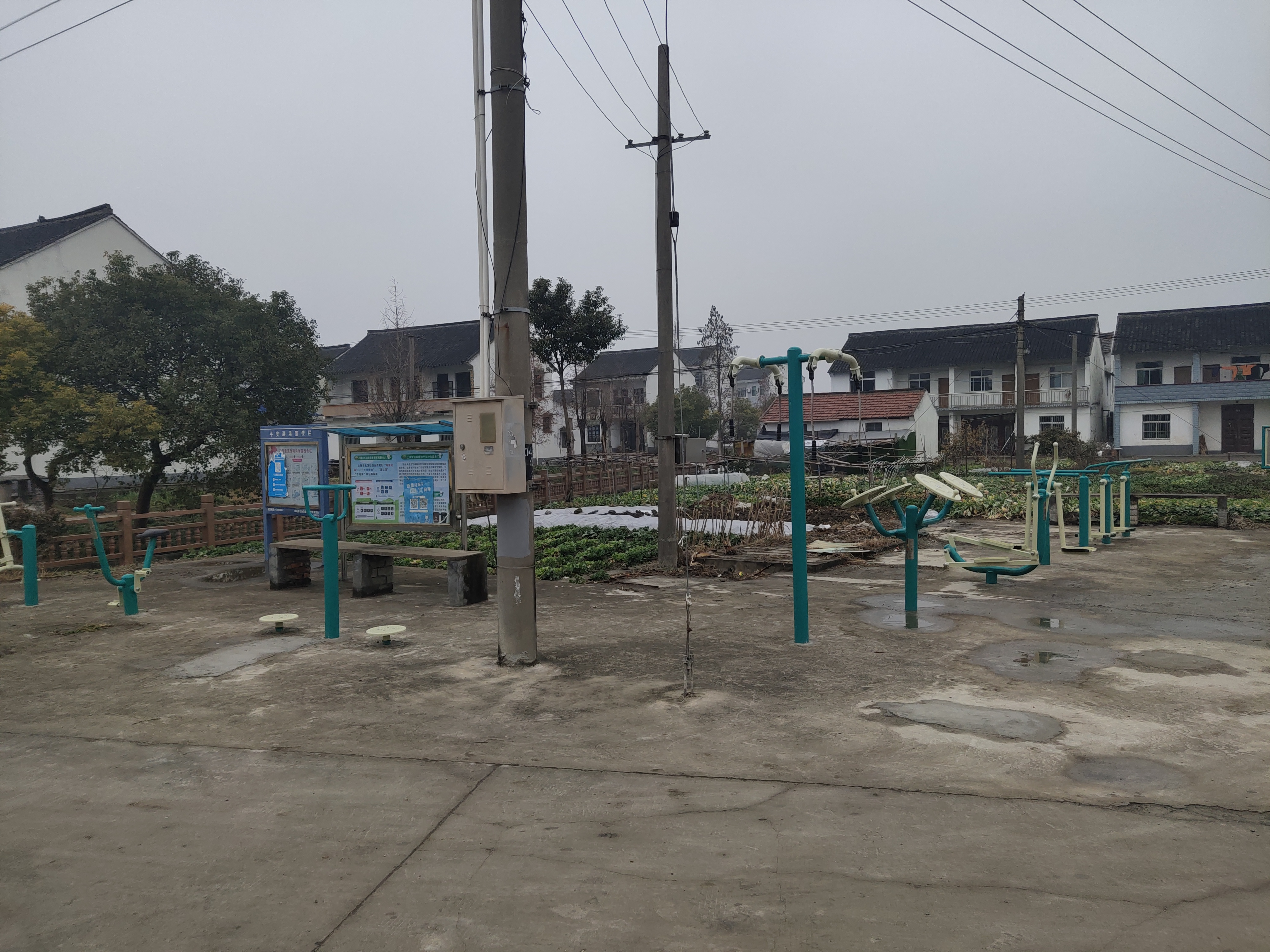 朱定村中明隊健身點