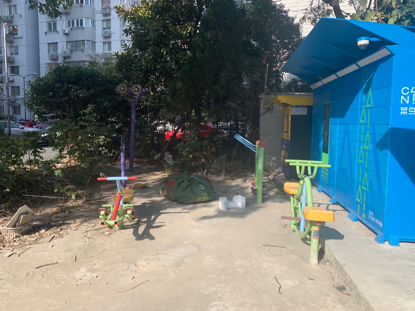 微山居委市民益智健身點2