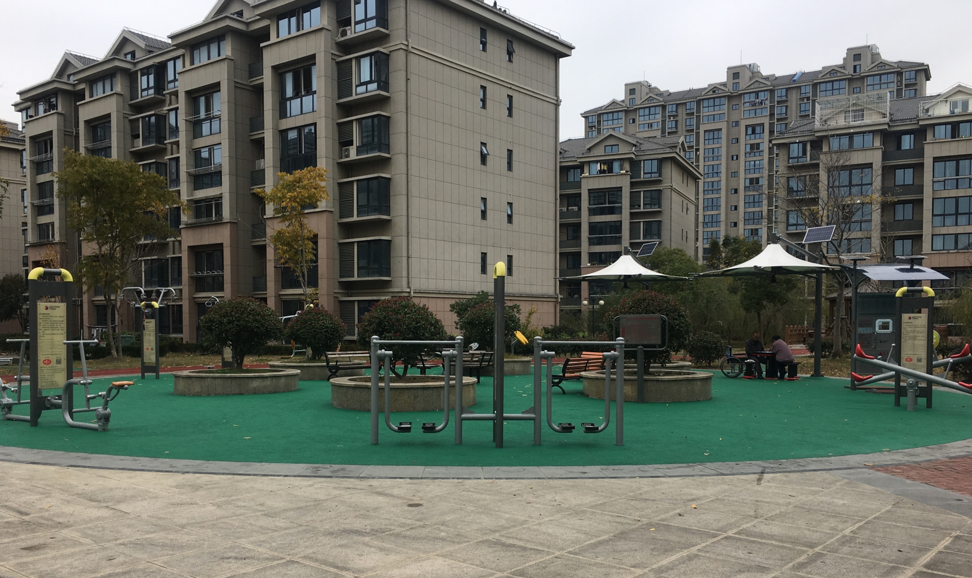 金海街道金水佳苑健身苑點(diǎn)