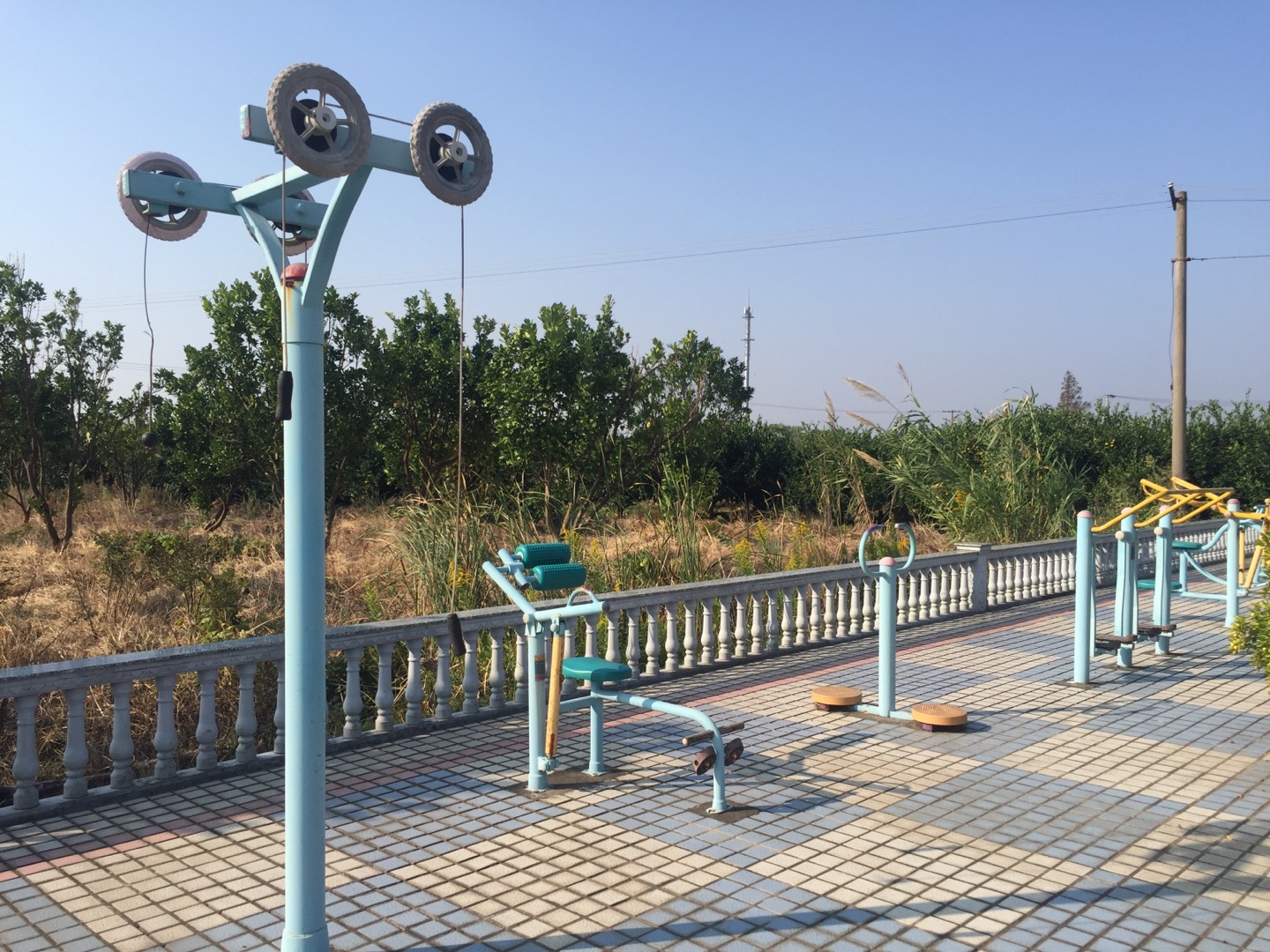 新永村一組健身點