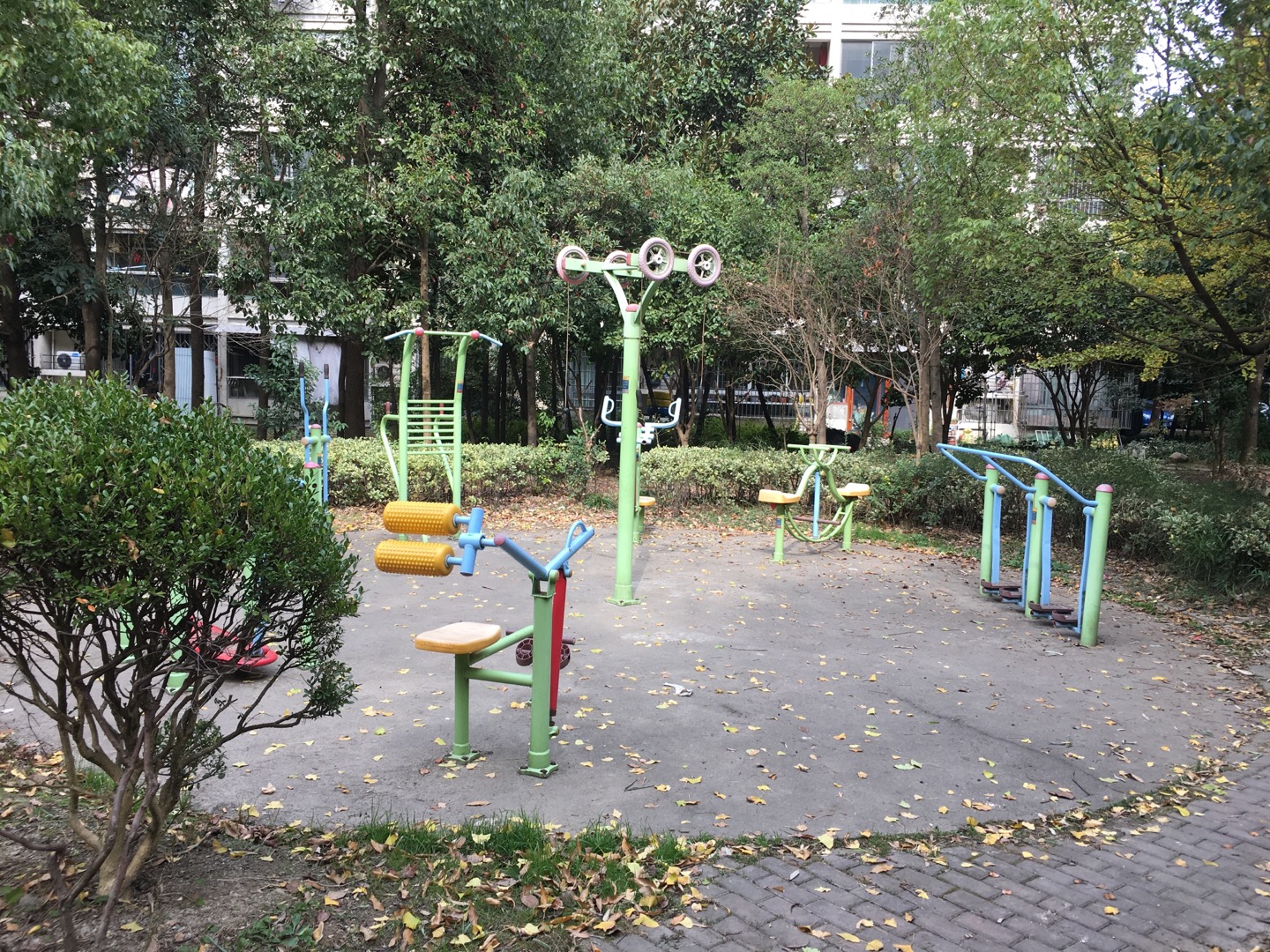 金橘苑居委健身點3