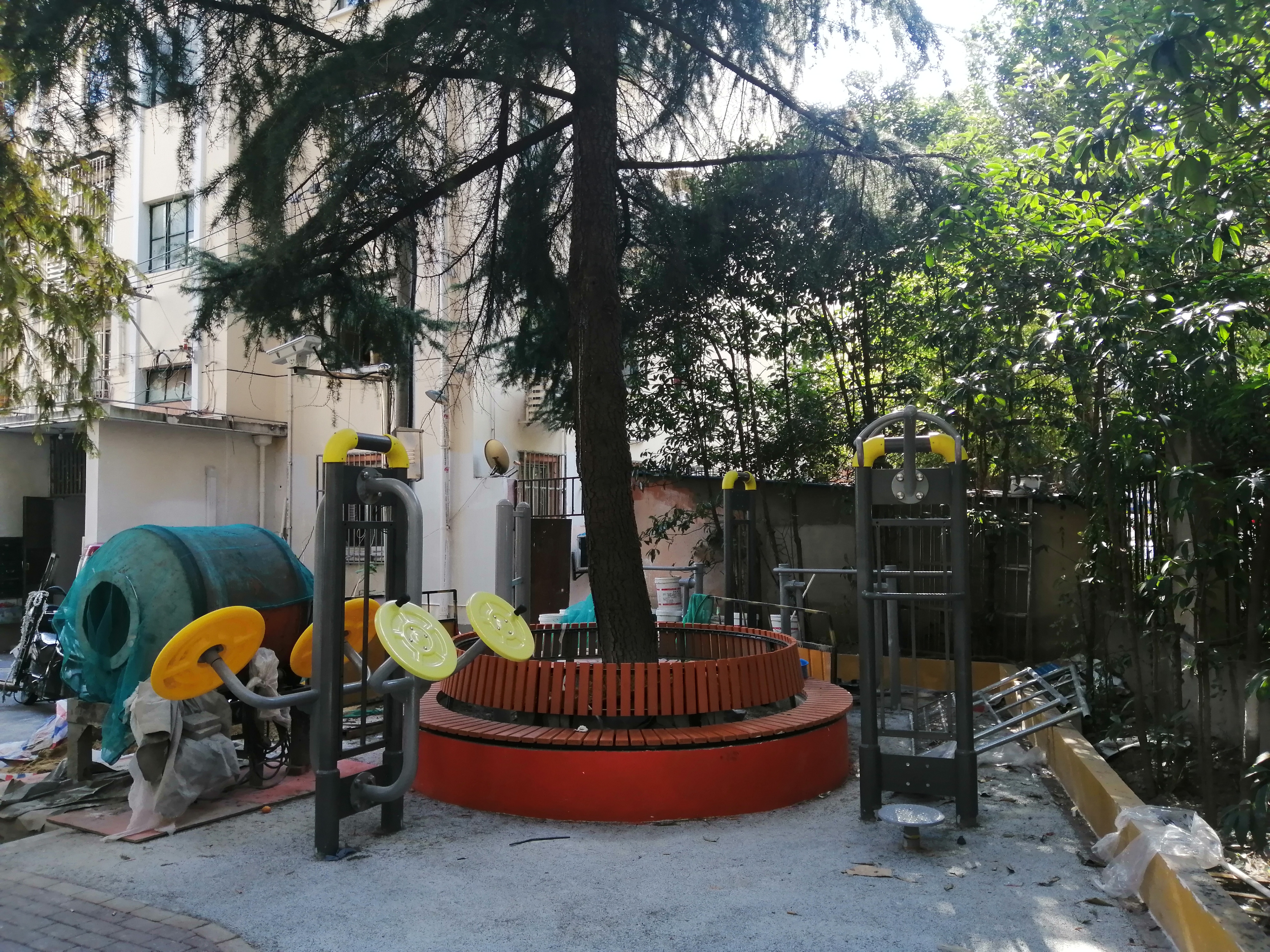 蒲北小區(qū)健身點