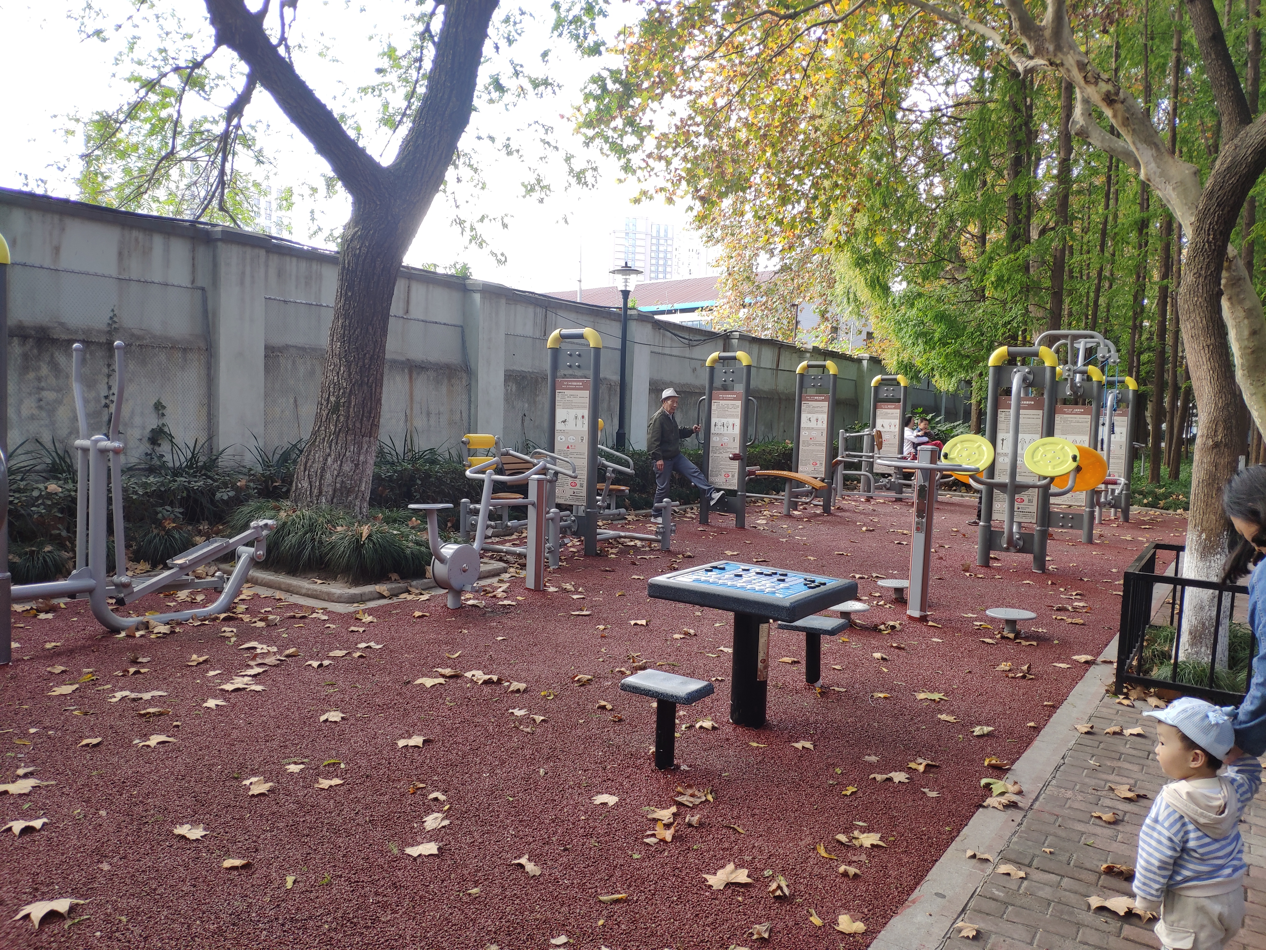 靜安區(qū)芷江西路街道交通公園健身點（新馬路262號）