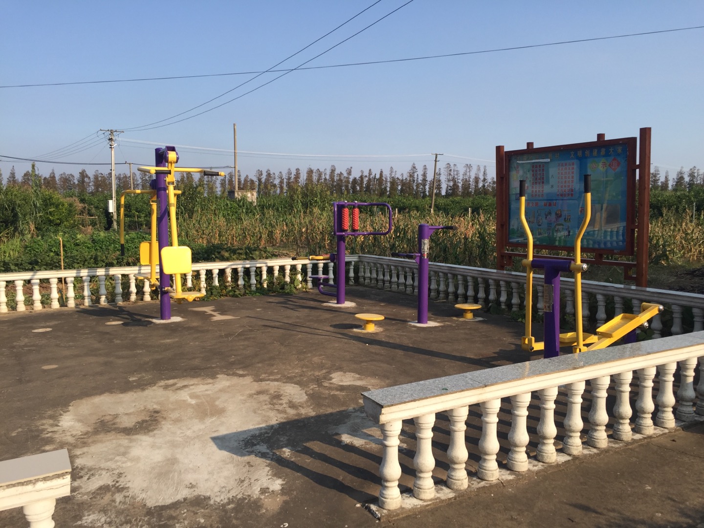 興勝村二組健身點