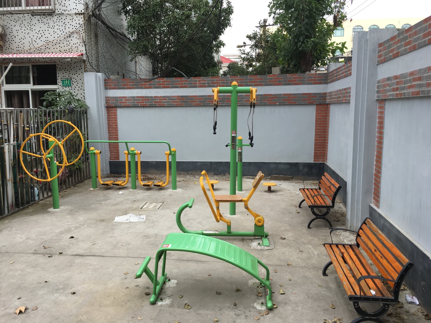 武寧小城外圍市民益智健身苑點(diǎn)