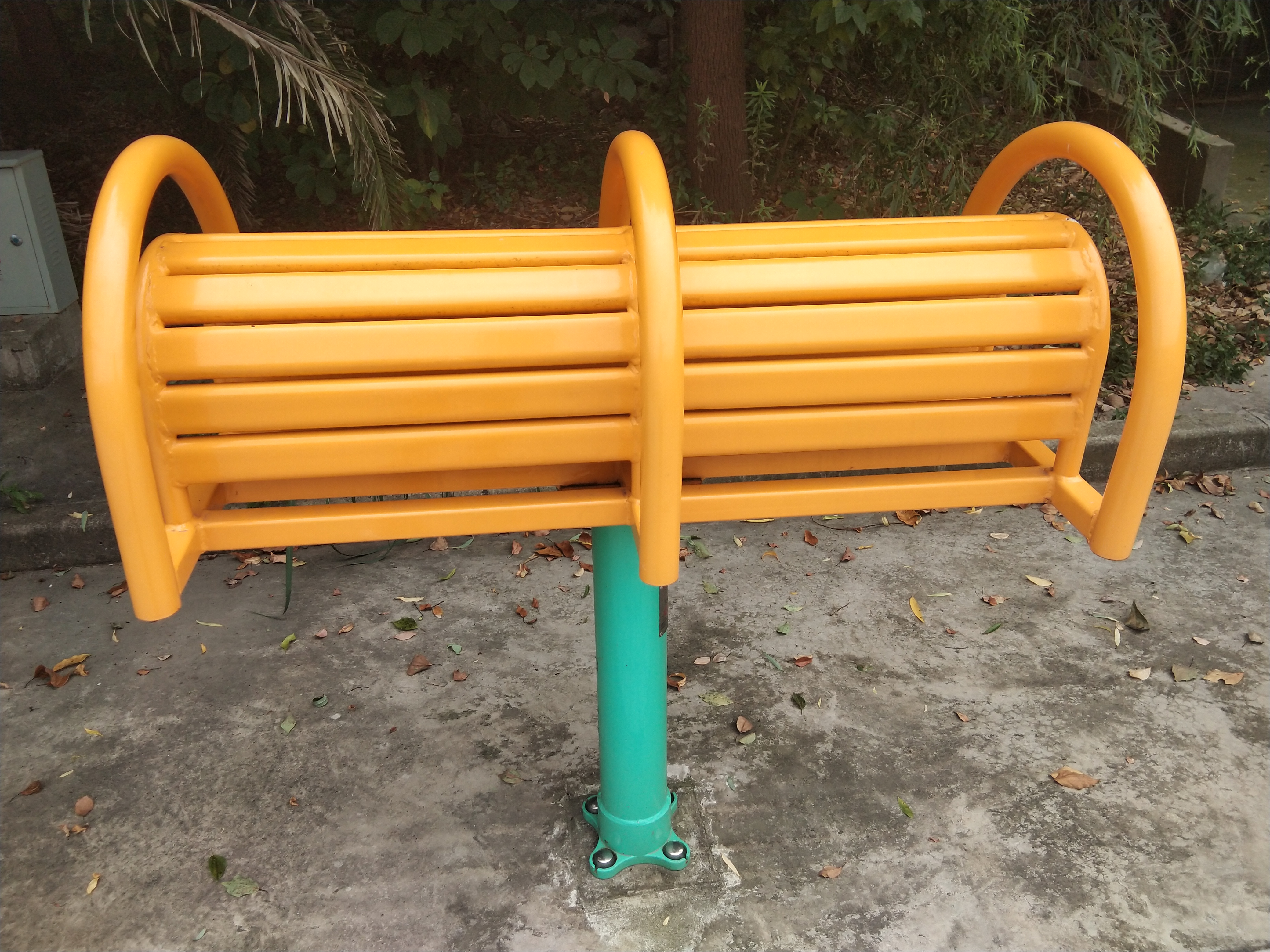 雙位伸腰伸背器