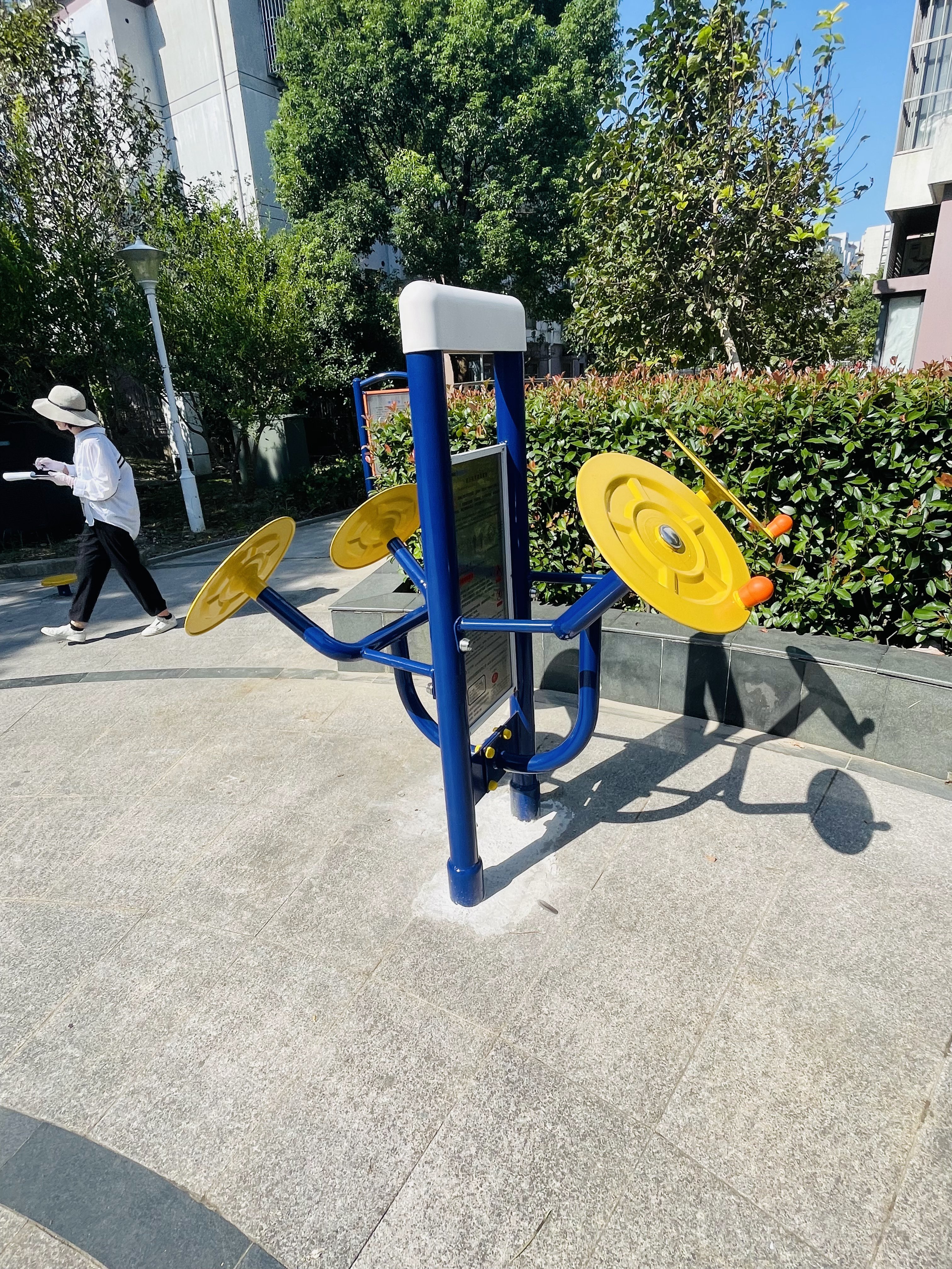 雙立柱太極揉推器