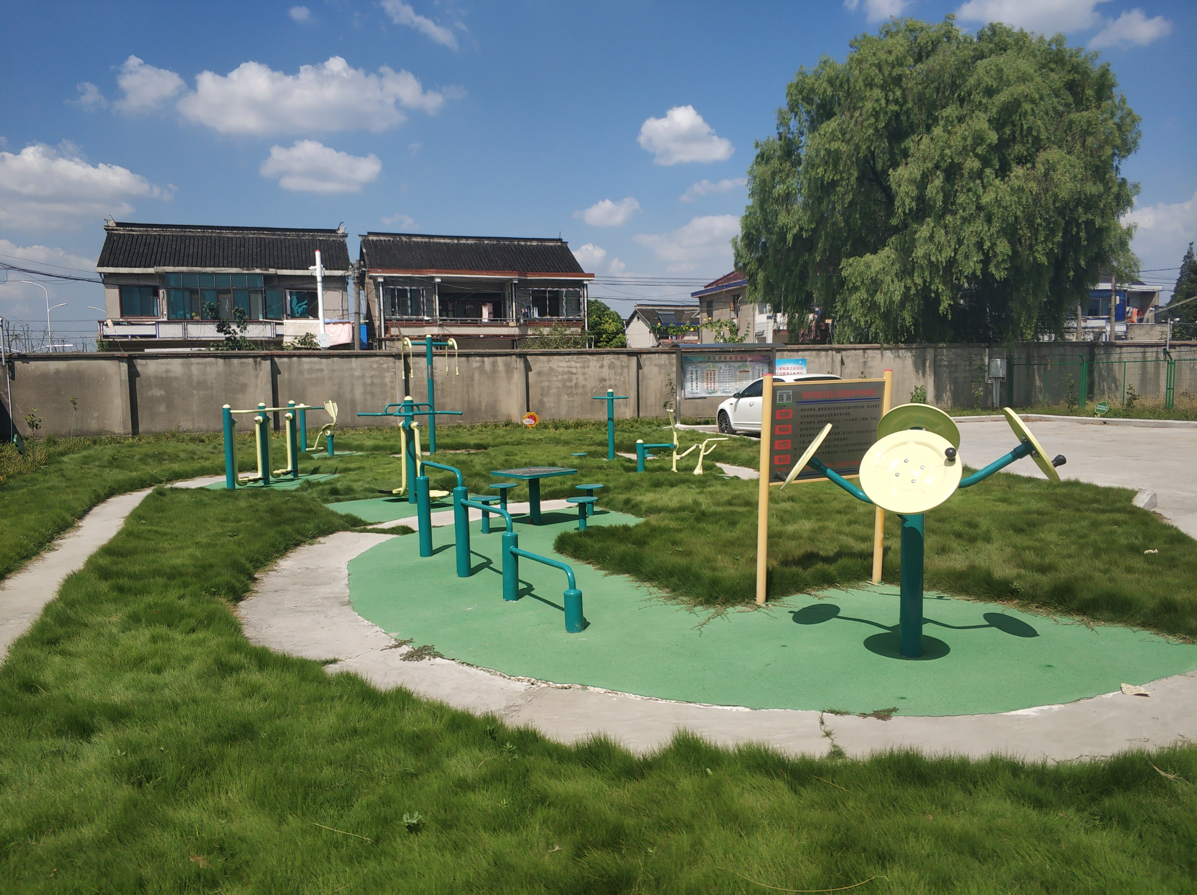 香花橋街道大盈圣人苑（曹盈4800號）健身苑點(diǎn)