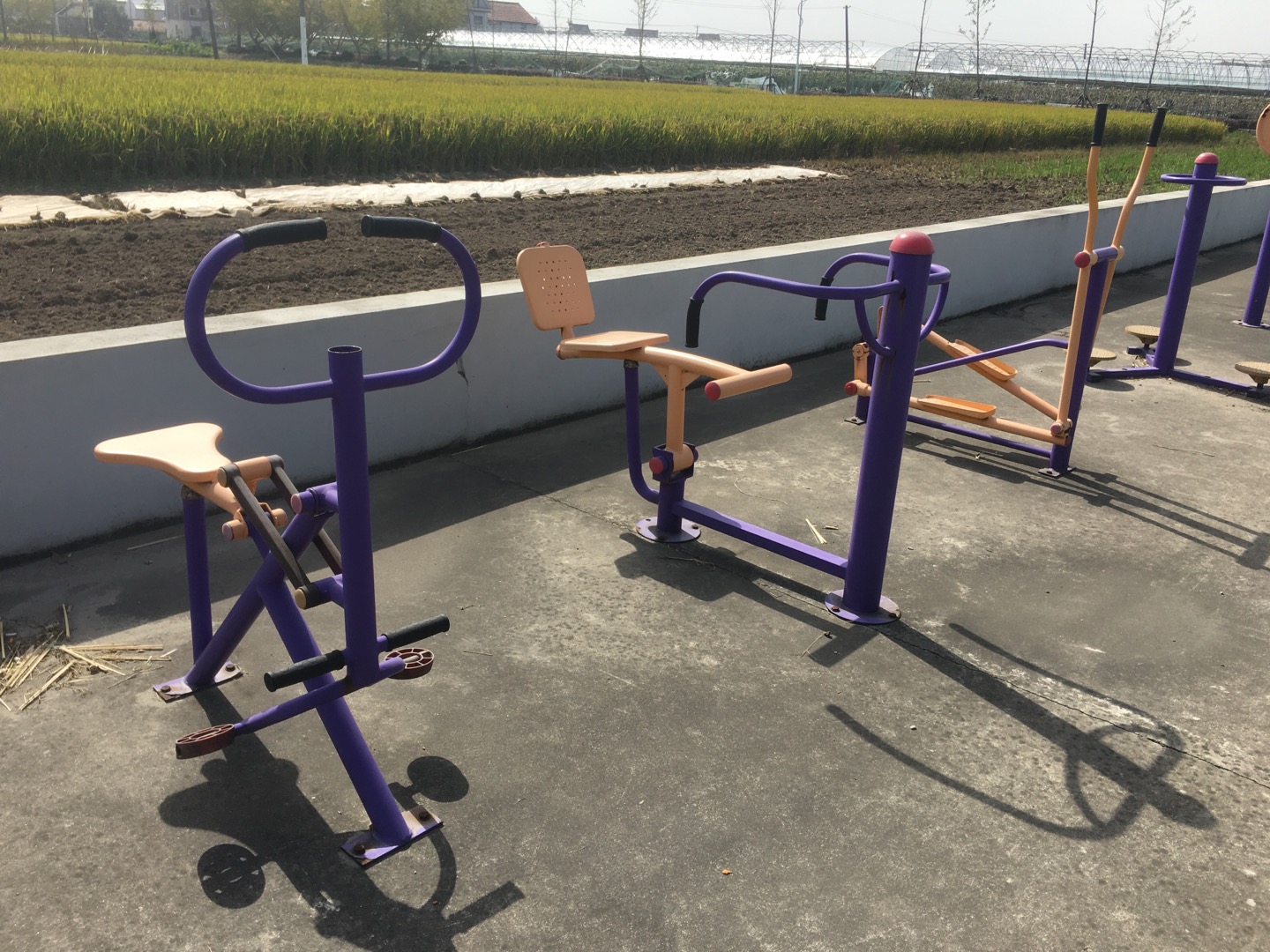 老港鎮(zhèn)大河村民委員會(huì)港南3組健身苑點(diǎn)