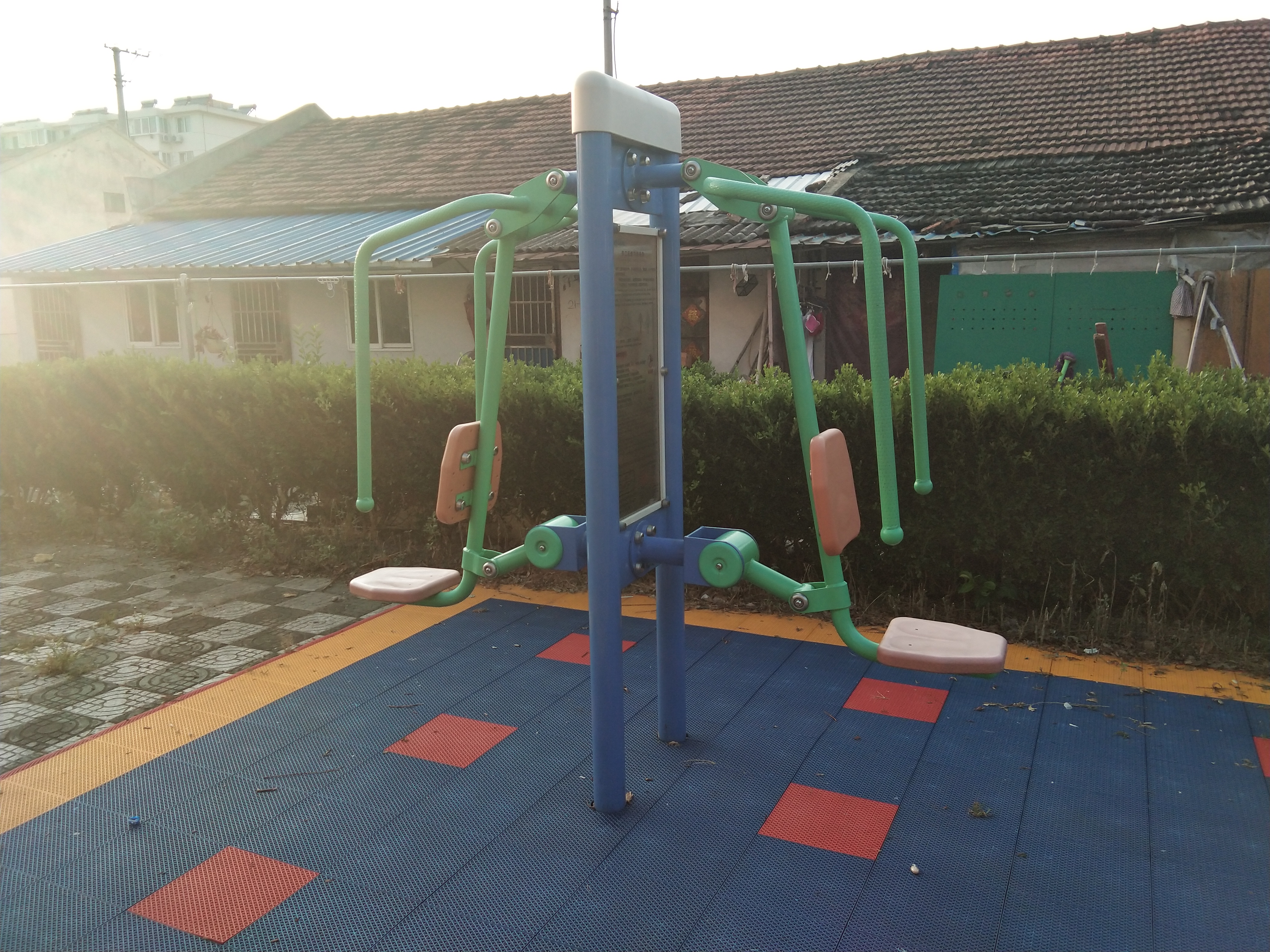 雙立柱前推訓練器