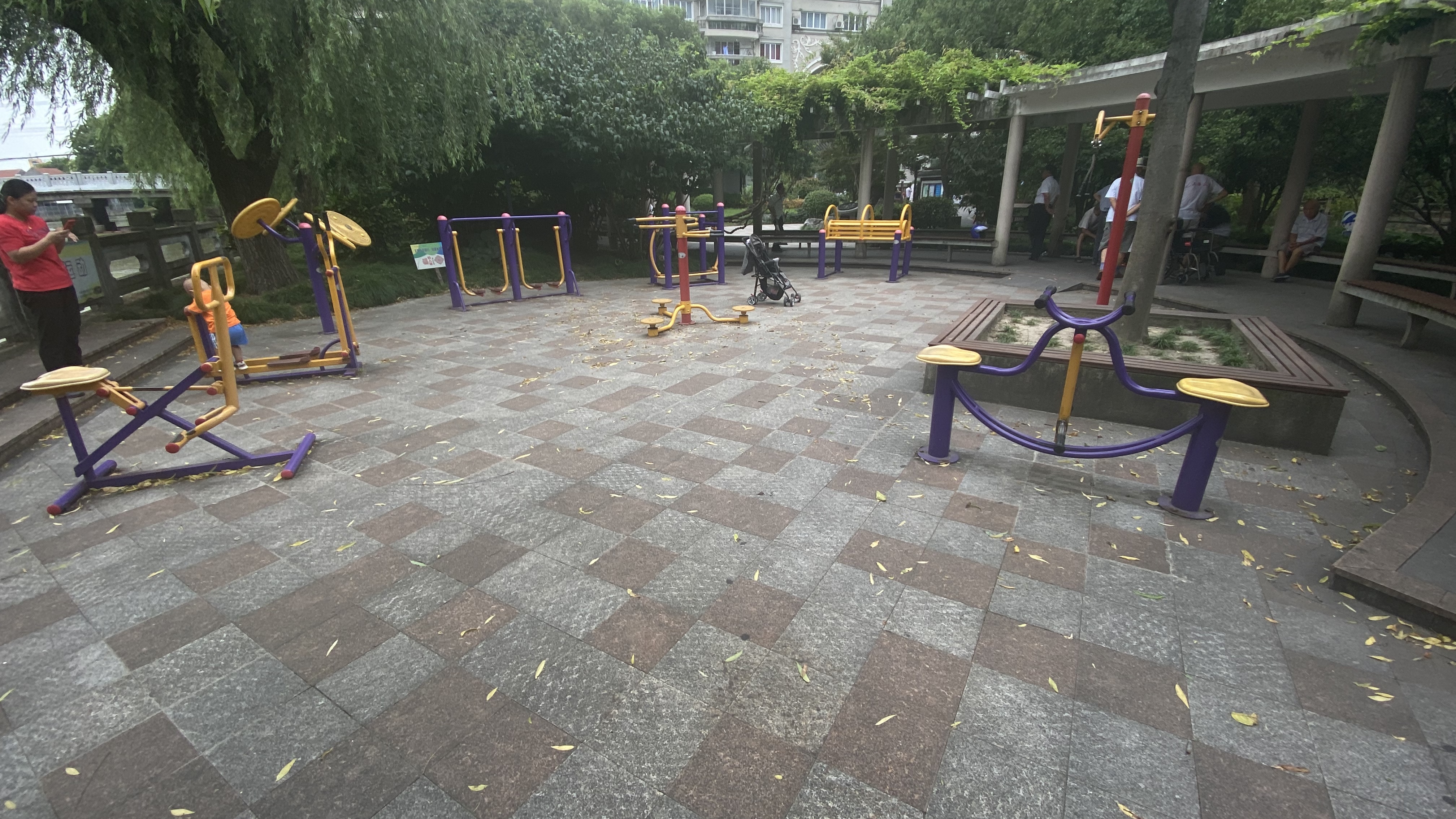 亭林公園健身點(diǎn)