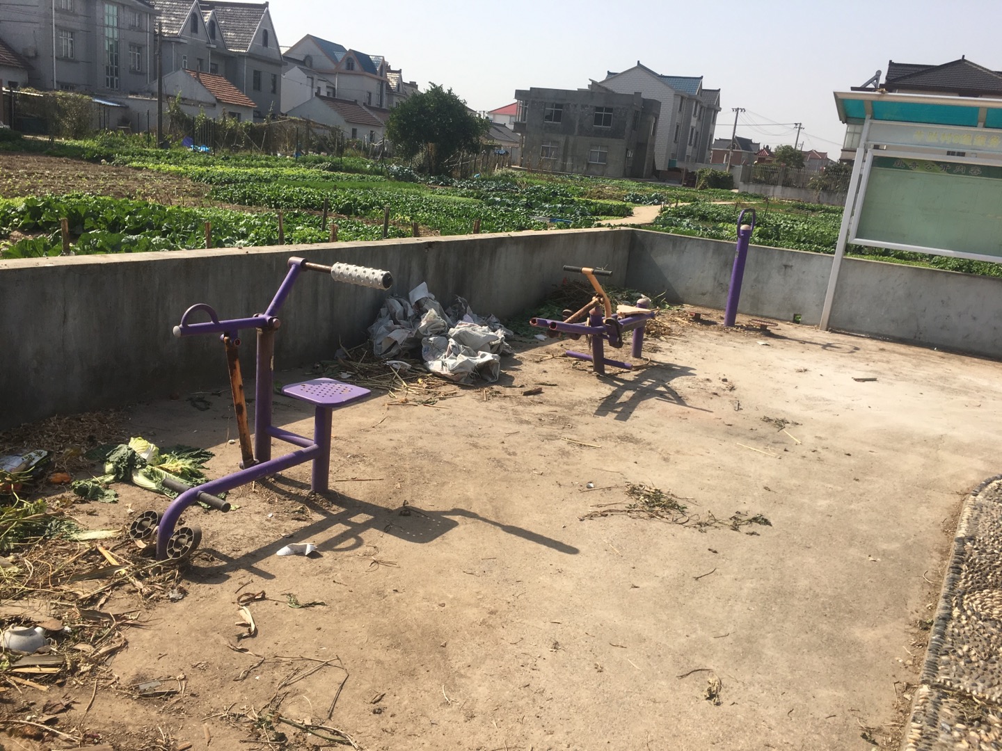 老港鎮(zhèn)牛肚村民委員會(huì)8組健身苑點(diǎn)