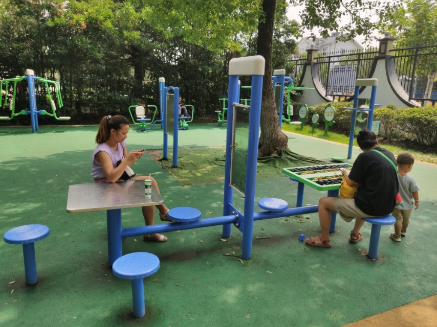 雙立柱棋牌桌益智算盤