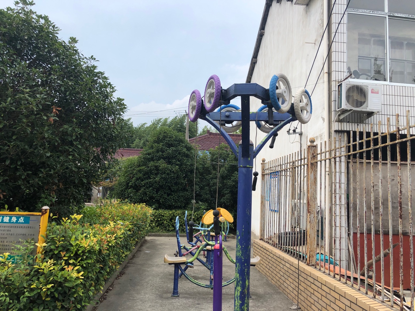 增建村健身點(diǎn)