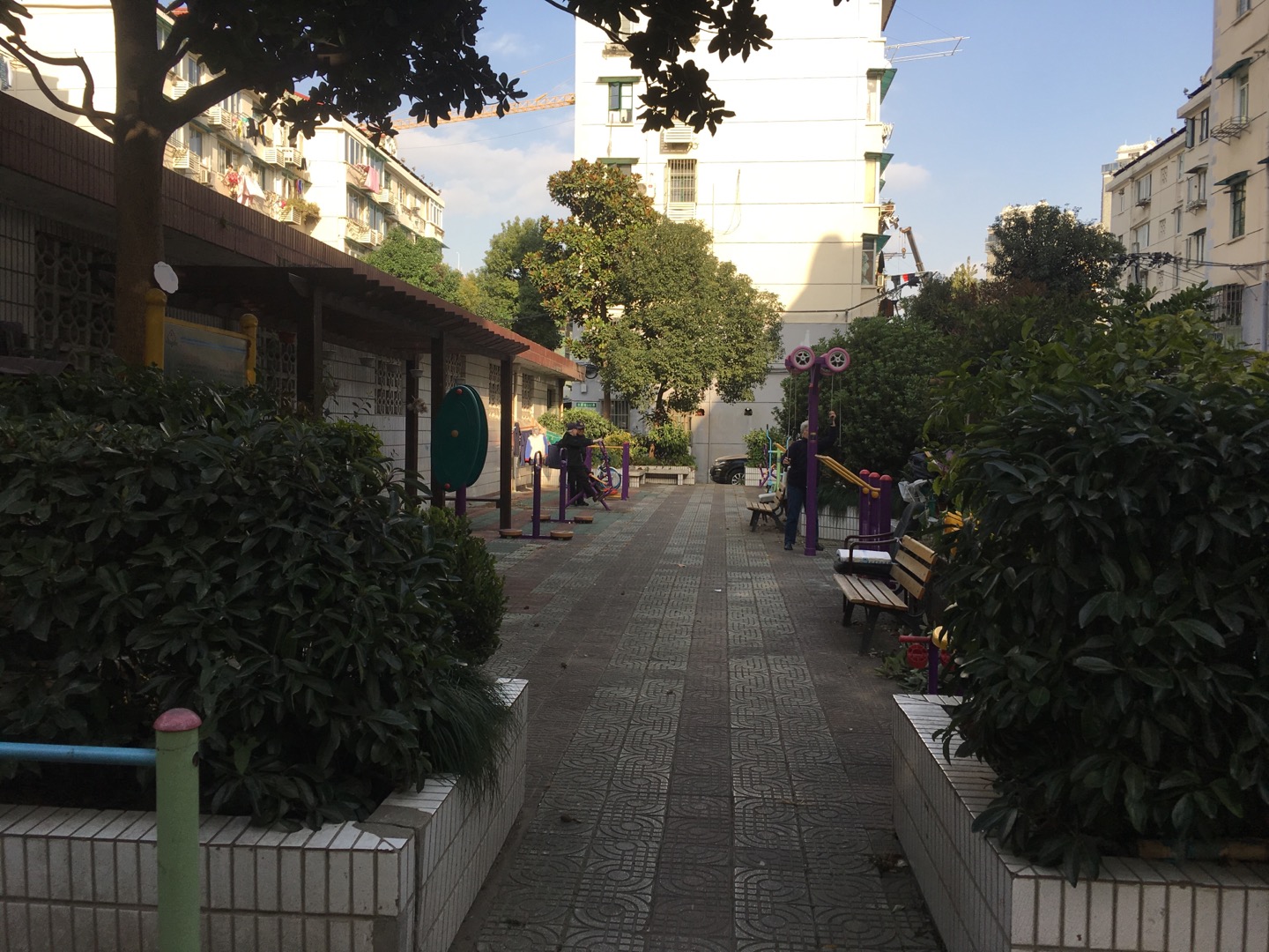 東三小區(qū)健身點(diǎn)