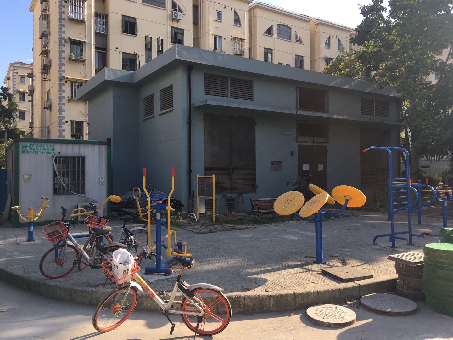 羅山一居健身點(diǎn)