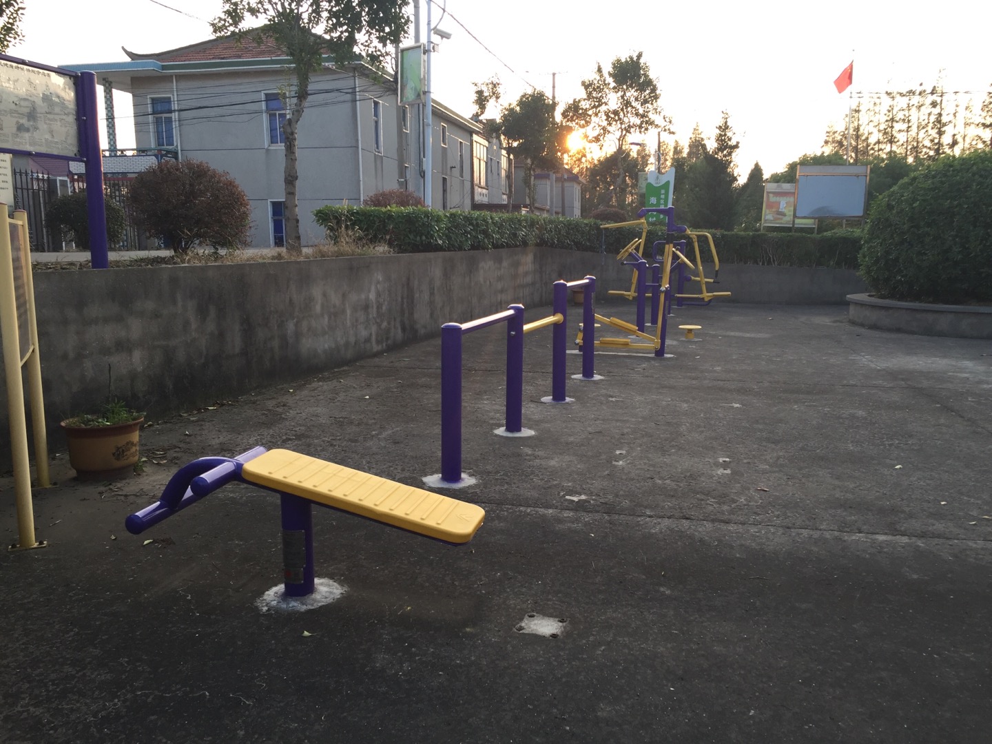 海鴻村二組健身點(diǎn)