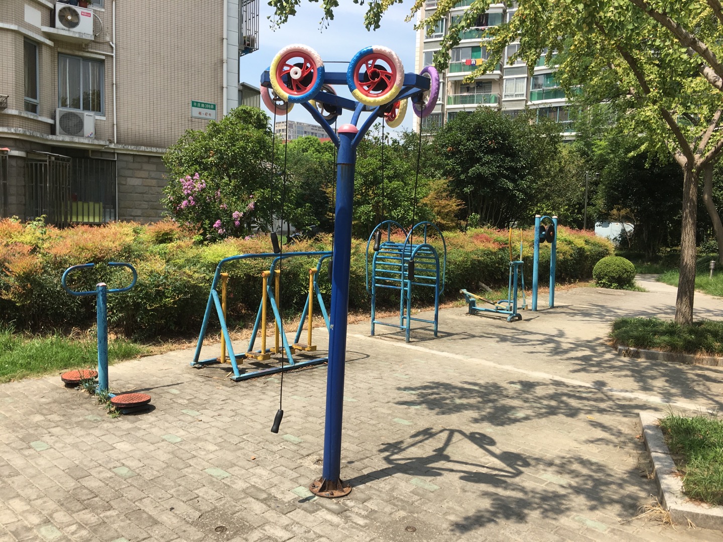 虬江社區(qū)健身苑點（1）