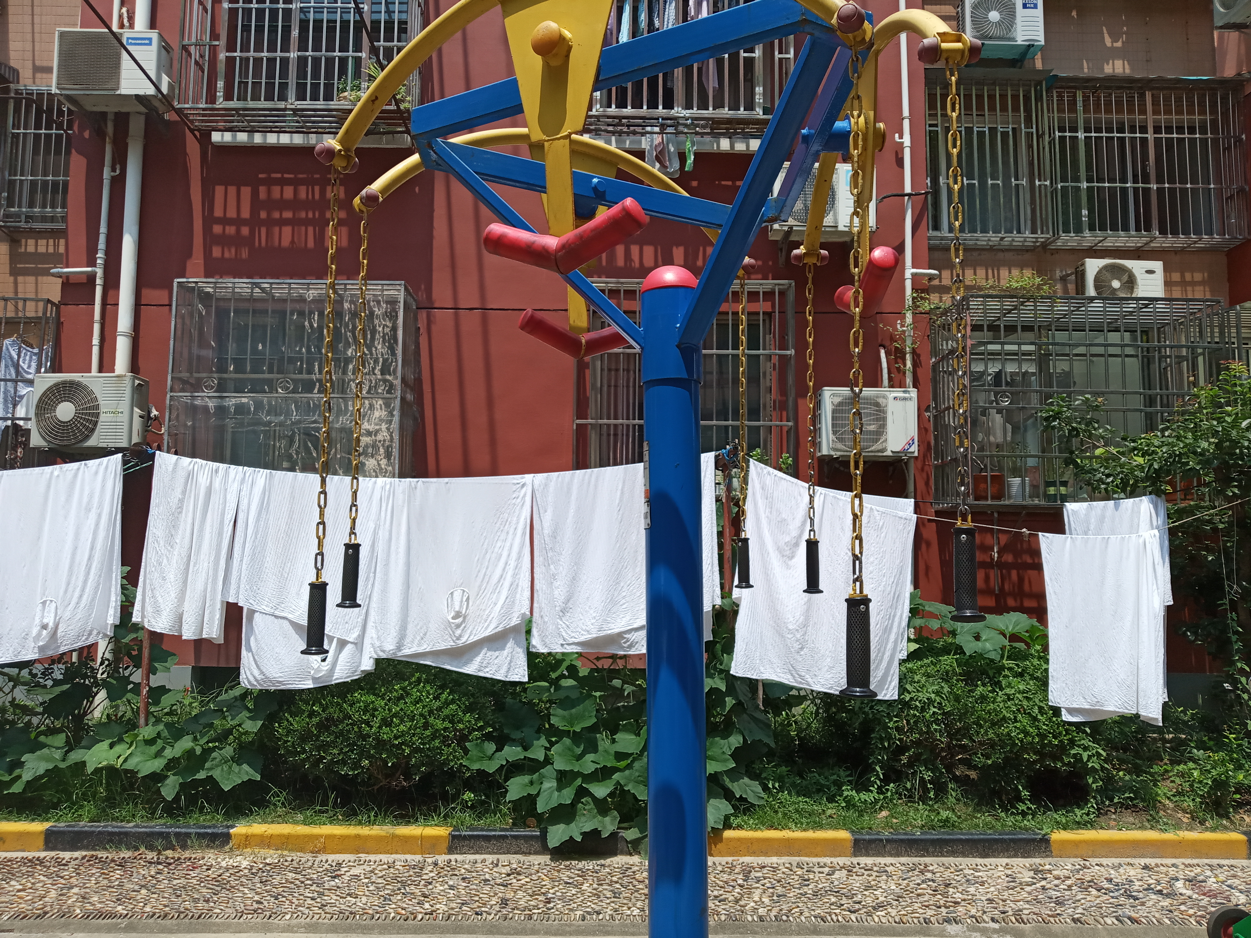 三人上肢牽引器