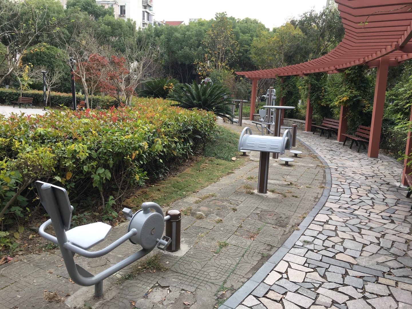 新月一居居委健身點2