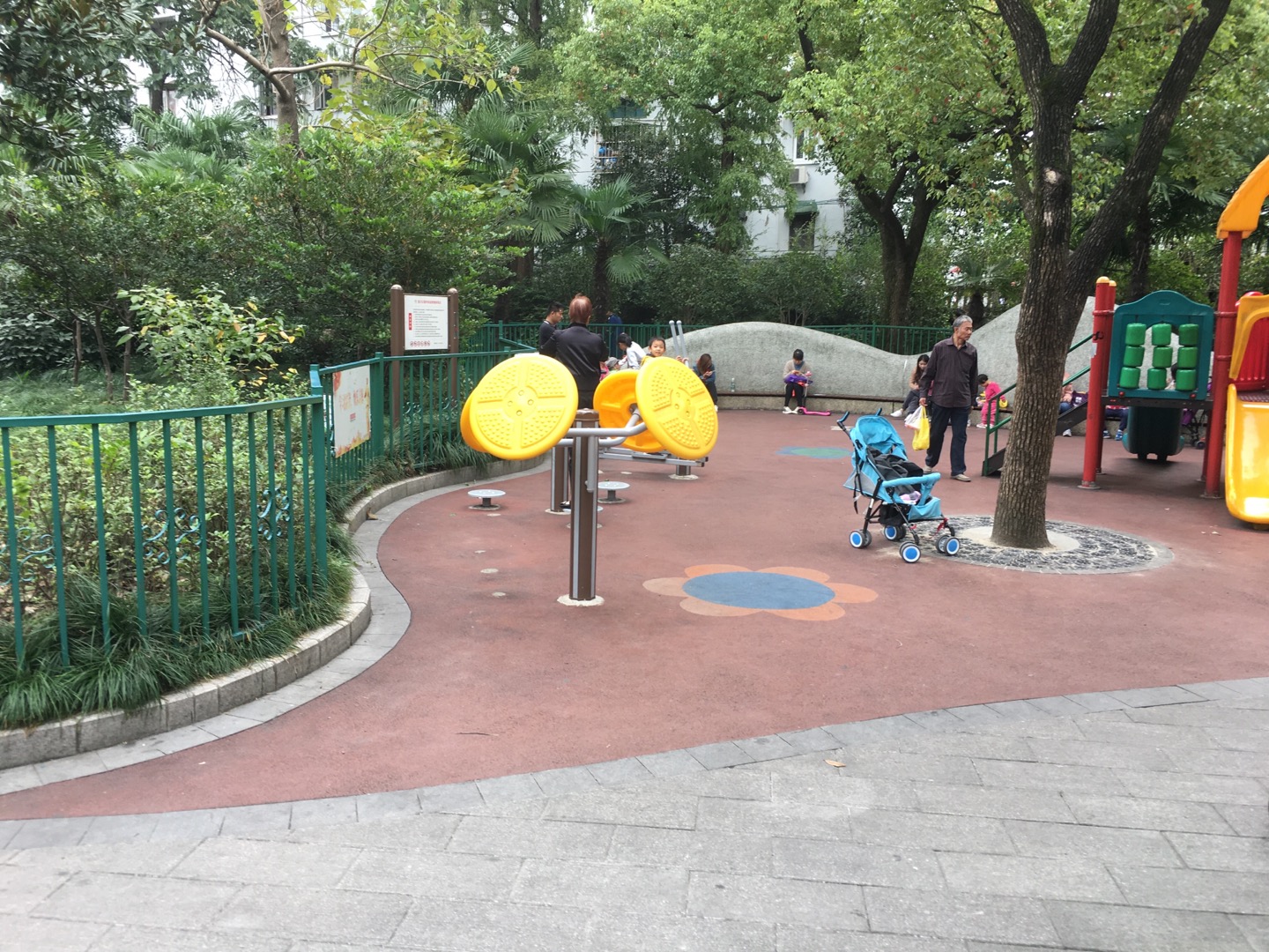 宜川公園市民益智健身苑點(diǎn)