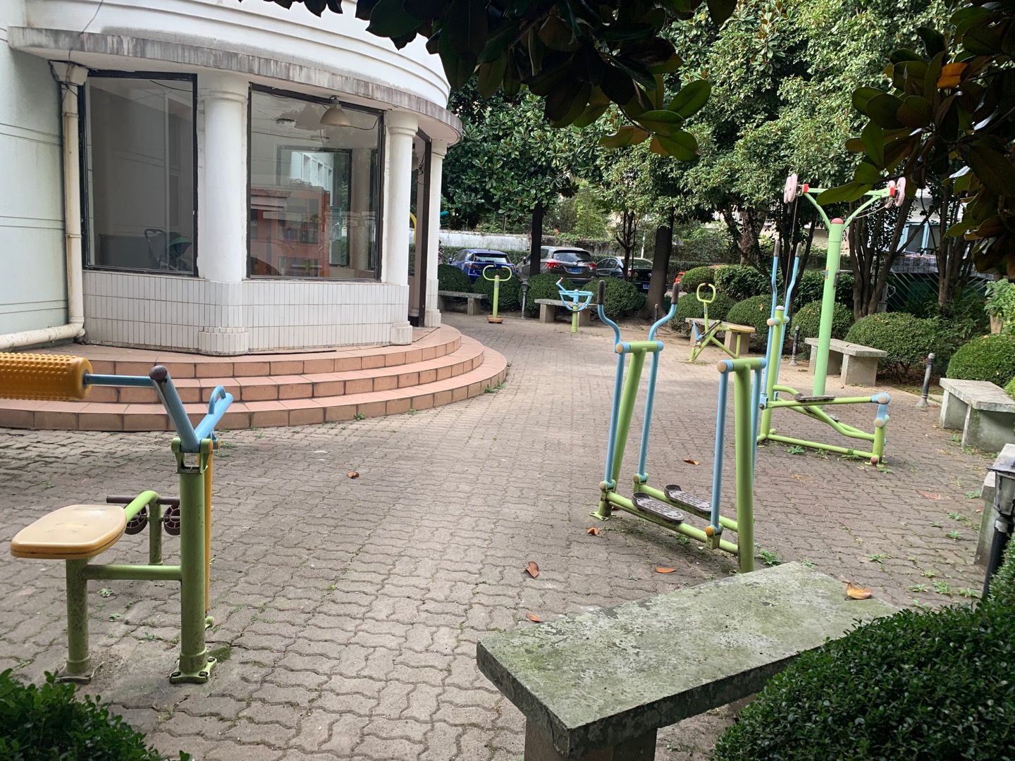 綠景苑小區(qū)健身點(diǎn)