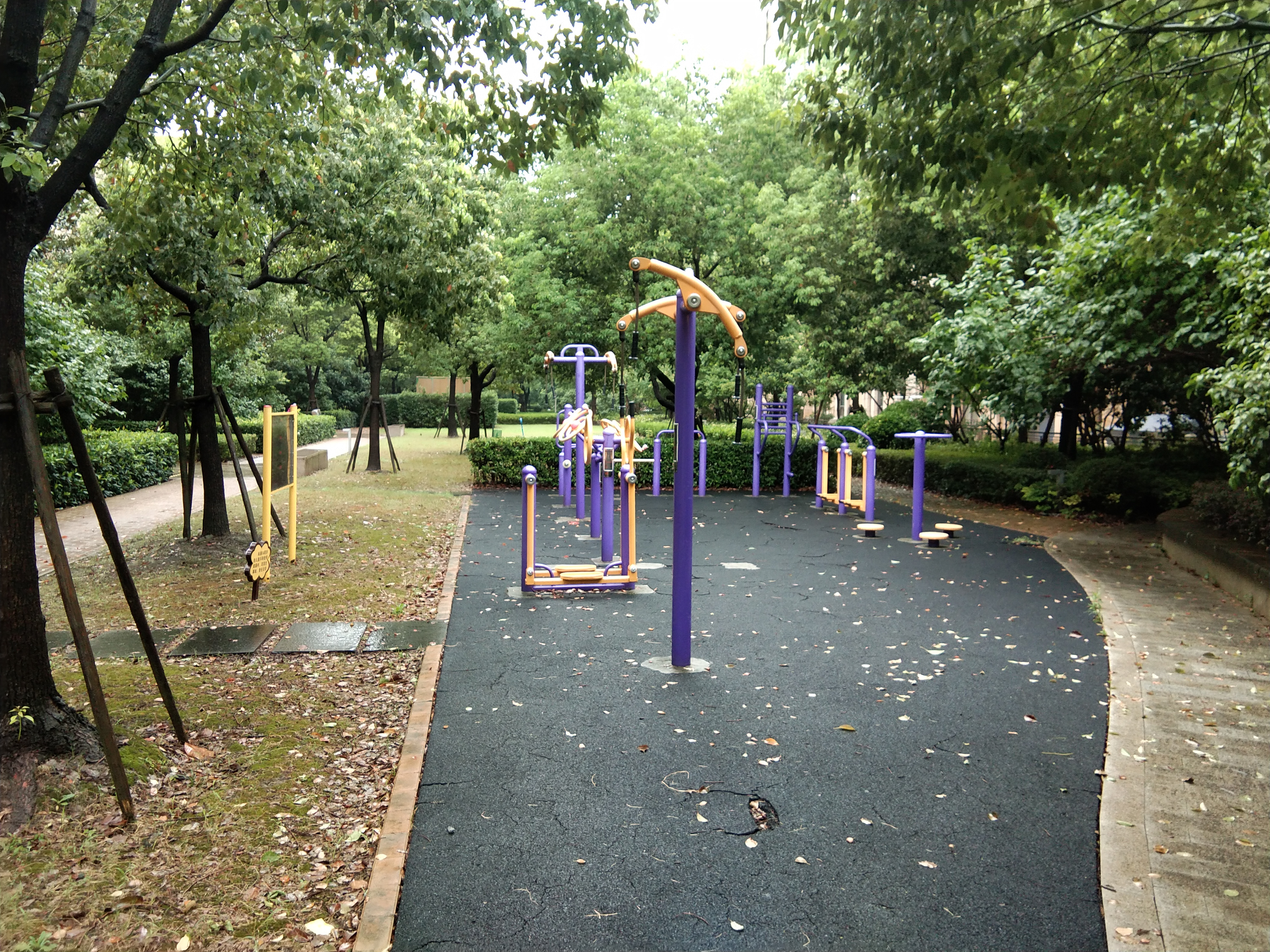 盈浦街道怡瀾社區(qū)健身苑點