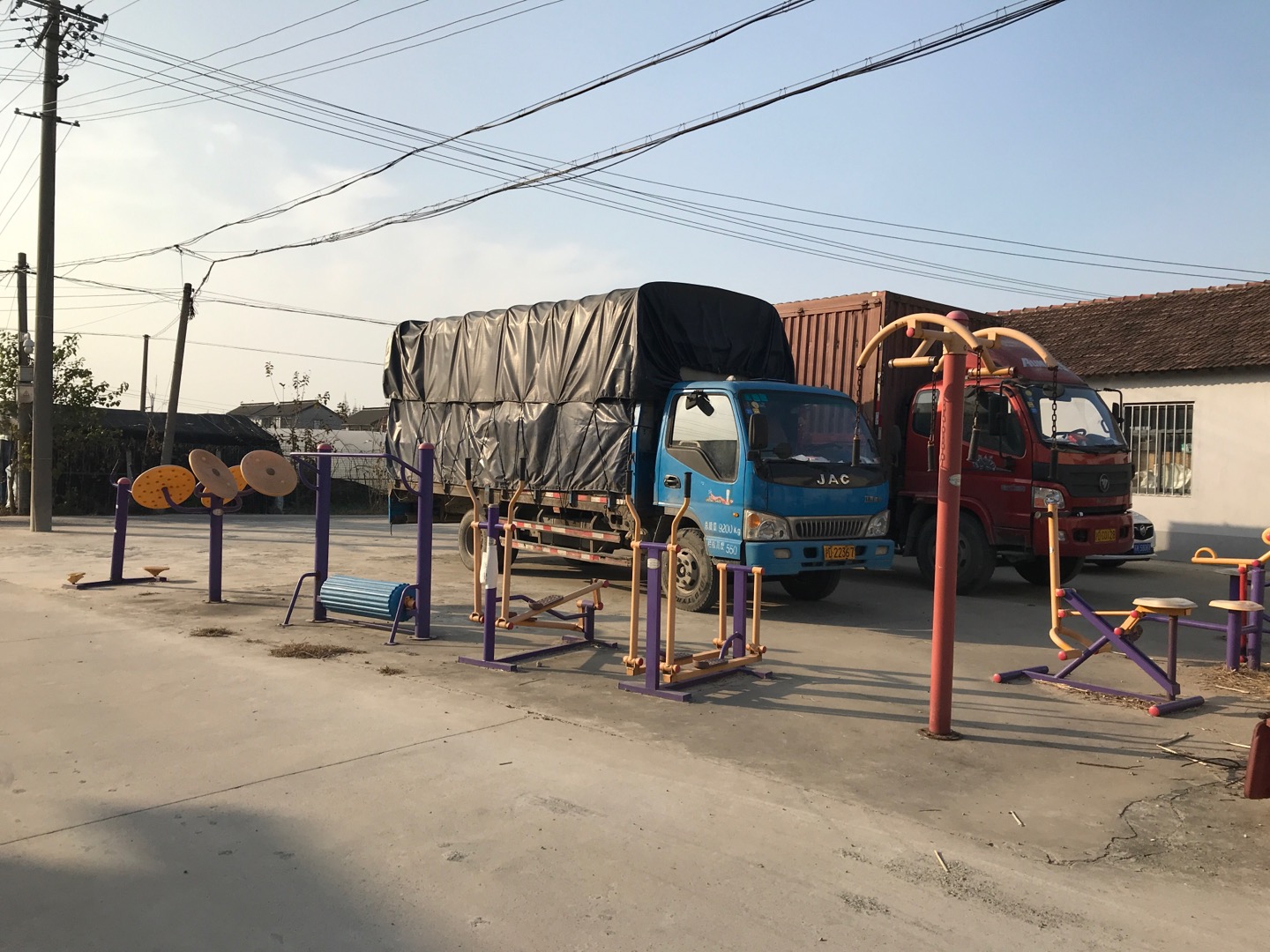 華亭鎮(zhèn)雙塘村雙塘5隊健身點(diǎn)