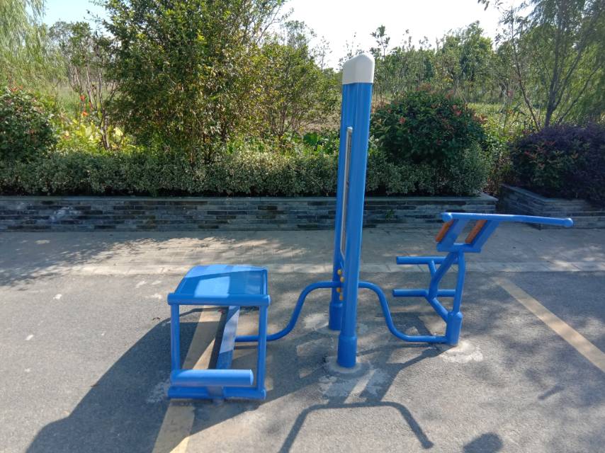 雙立柱腹背訓練器