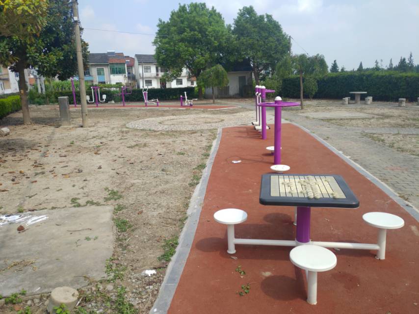 泖新村新農(nóng)村健身點(diǎn)