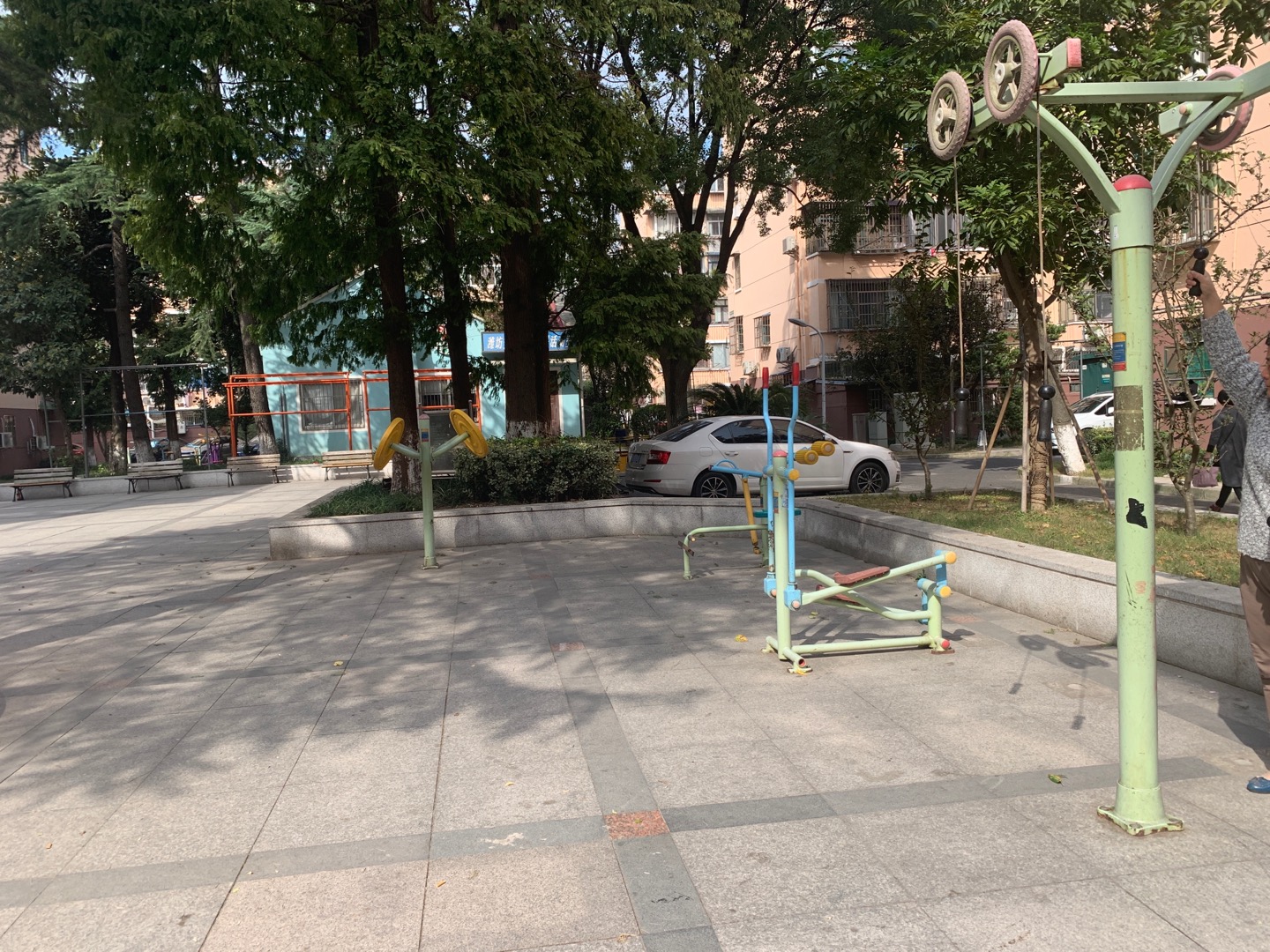 濰坊五村居委健身點1