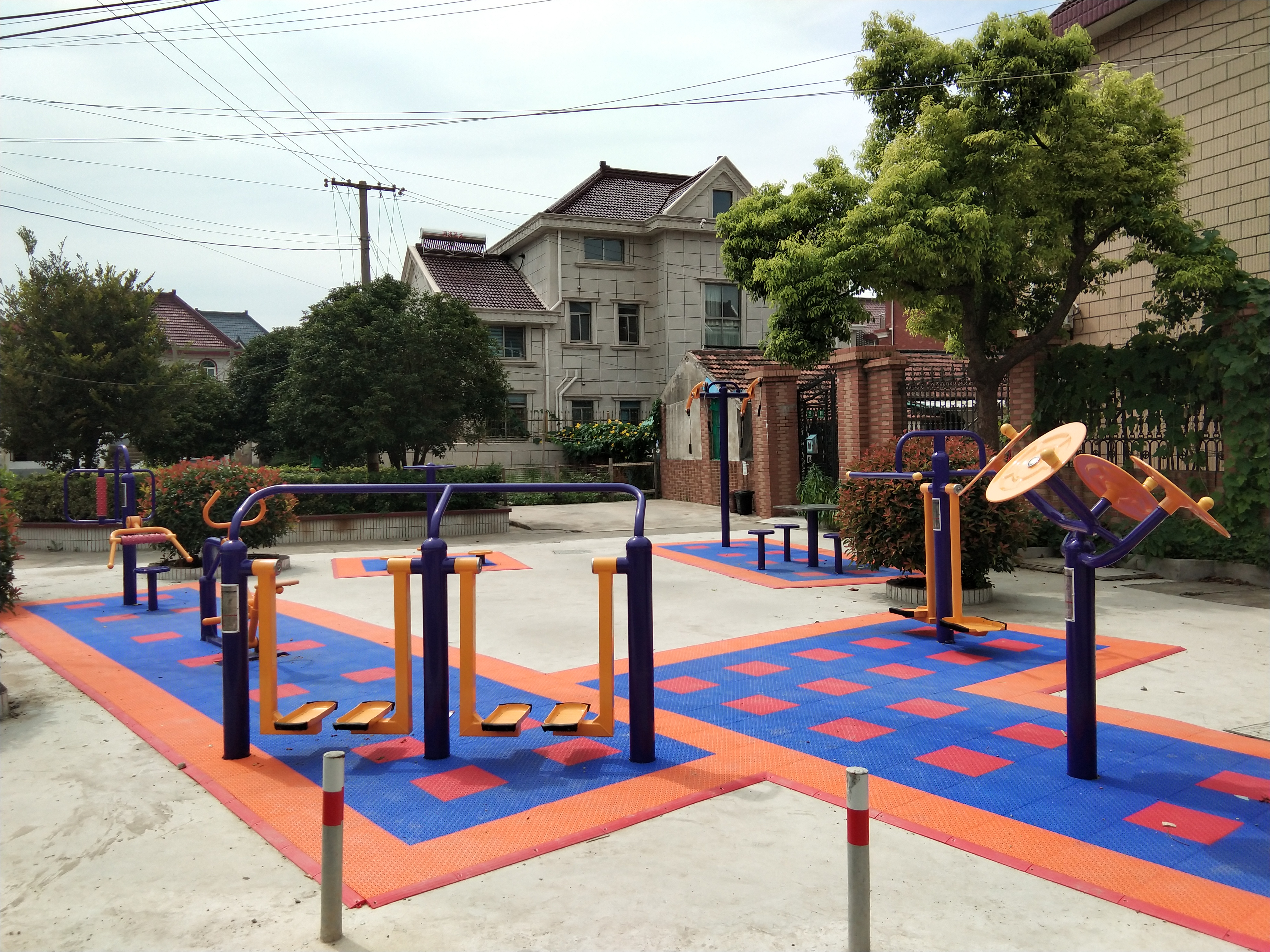 陳行村四眼橋健身點(diǎn)