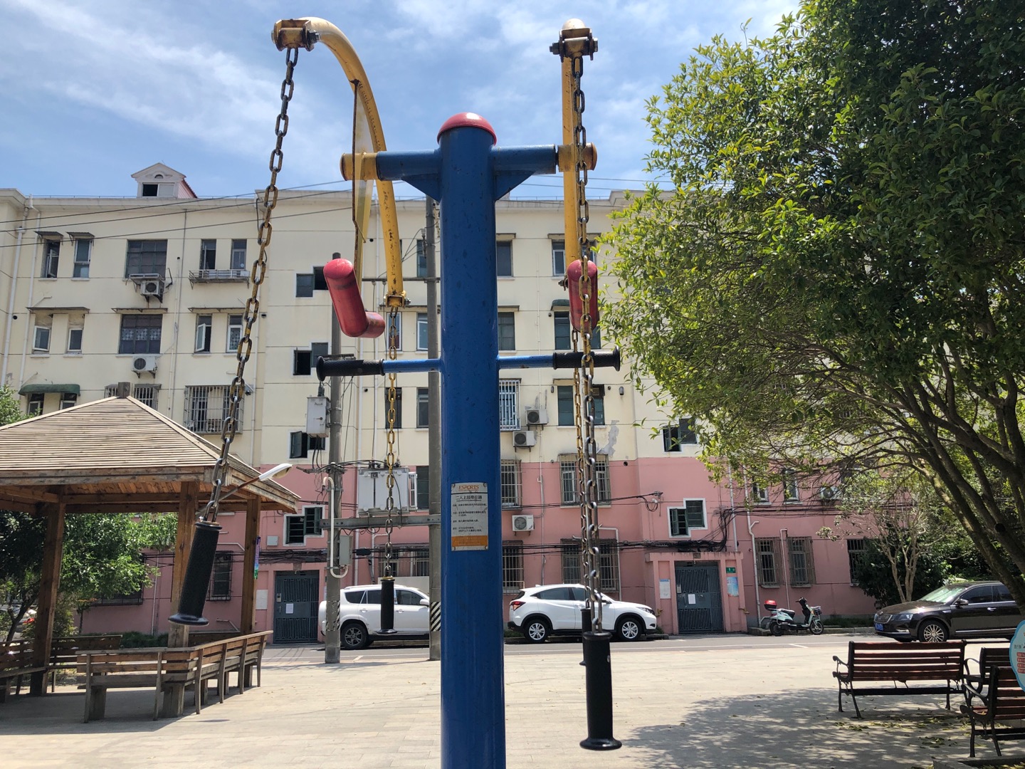 二人上肢牽引器