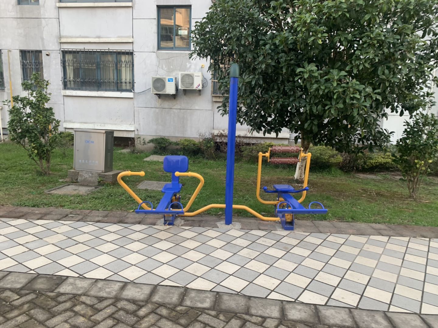 腹背屈伸/劃船訓練器