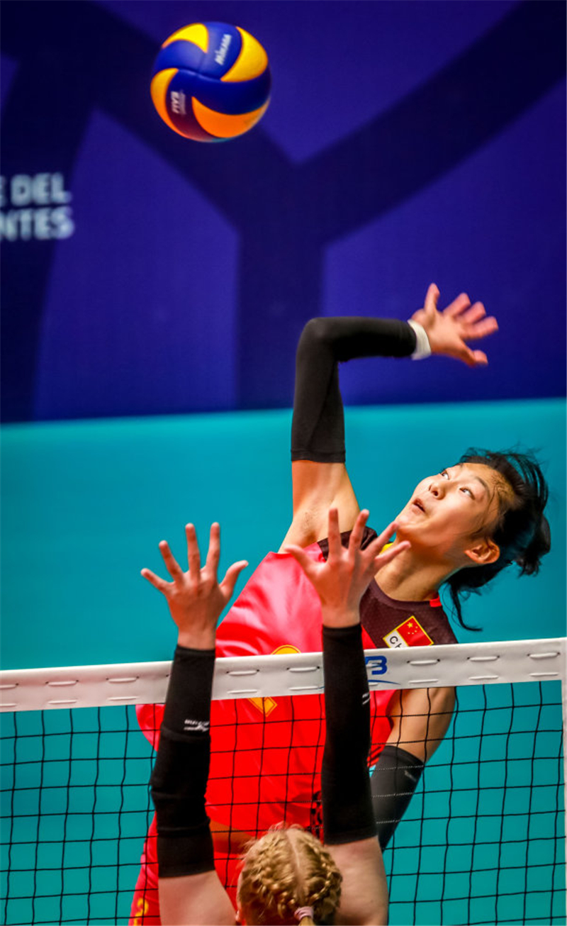 女排世青賽　小將車文涵敢打敢拼不氣餒