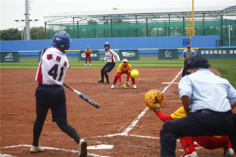 第二屆全國青年運(yùn)動(dòng)會(huì)壘球比賽中山開幕