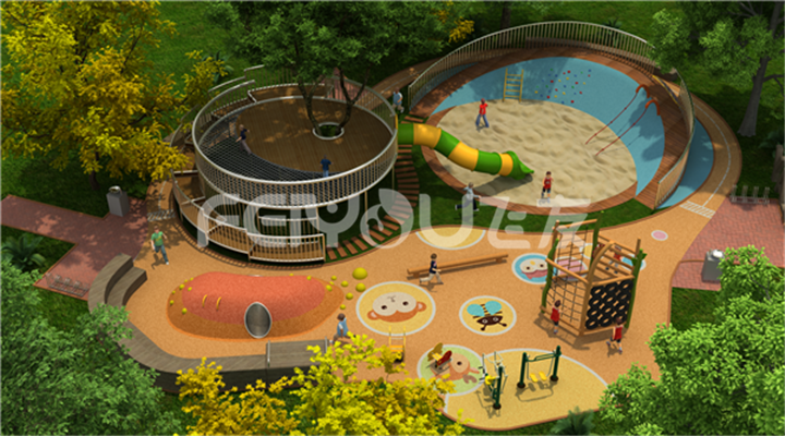 地產(chǎn)文旅整體設計規(guī)劃方案之七：叢林游樂場