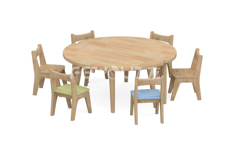 幼兒園實木家具水性漆寶寶學習互動圓桌四方桌椅子長方桌.jpg