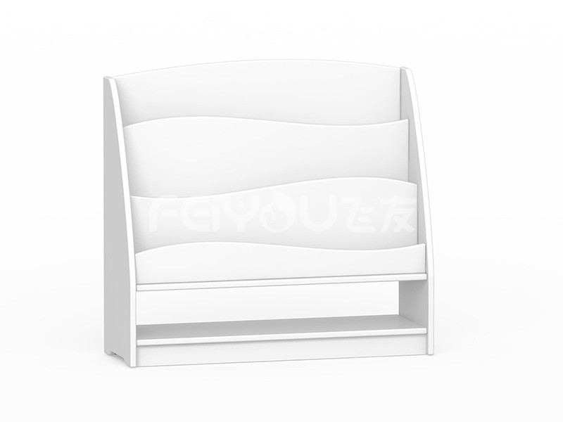 兒童實木玩具柜書架-024