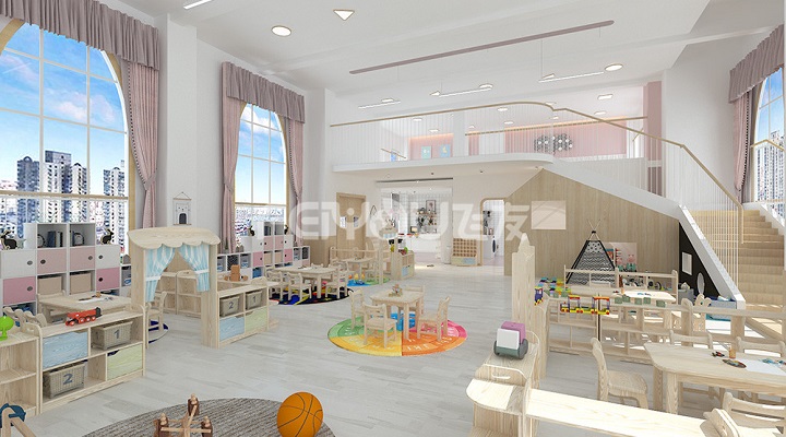 幼兒園家具的設(shè)計服務于教學任務