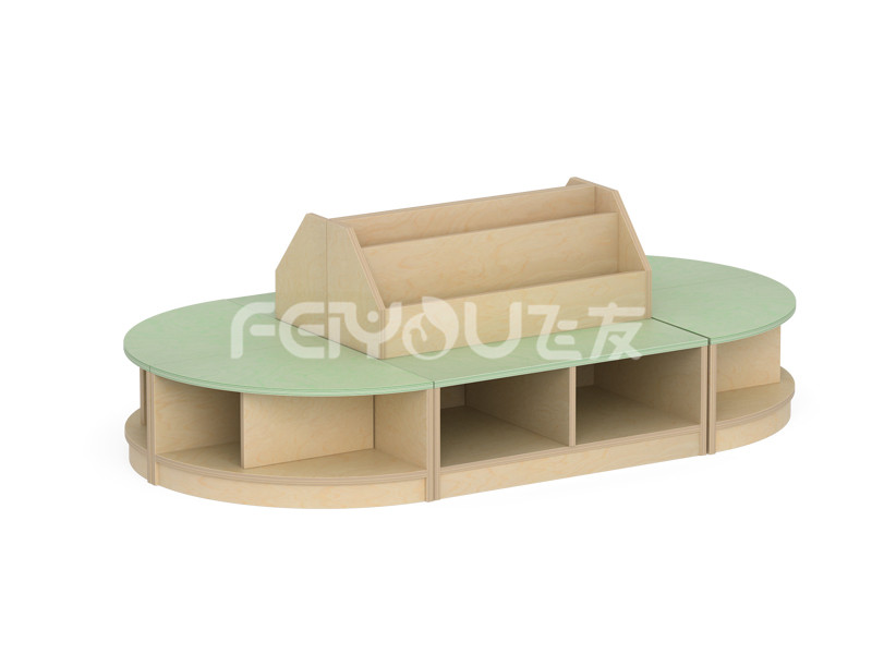 書架兒童實(shí)木書架-013