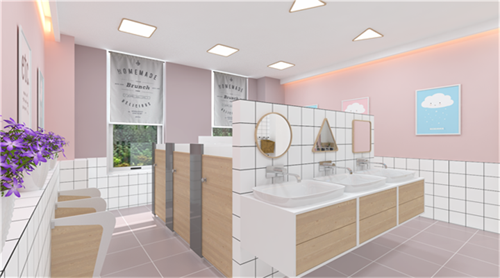 南方幼兒園室內(nèi)整體設(shè)計(jì)：現(xiàn)代幼兒園教室