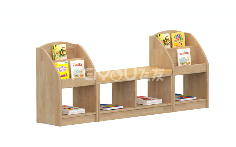 幼兒園實(shí)木家具環(huán)保水性漆寶寶多功能學(xué)習(xí)互動(dòng)組合書(shū)架 (2).jpg