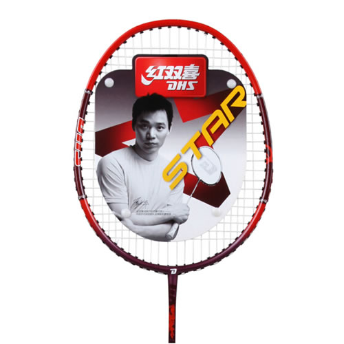 紅雙喜STAR406羽毛球拍圖1