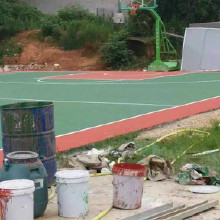 奧康丙烯酸面漆廠家北京昌平區(qū)塑膠籃球場(chǎng)地面鋪裝