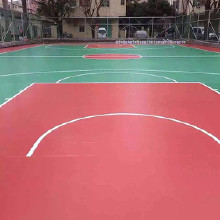 【世博地坪漆】廠家直銷 高耐磨硅PU羽毛球場運(yùn)動場地坪漆 安徽硅pu球場地坪批發(fā)