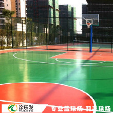 廣州健冠體育JGG-008 硅PU籃球場地網(wǎng)球場羽毛球場 包施工 佛岡清遠番禺 體育場館設(shè)施