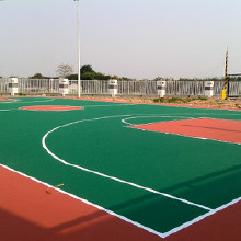 西安硅PU丙烯酸球場 硅pu籃球場 專業(yè)生產PU地板 硅pu運動場施工價格 西安硅pu籃球場廠家